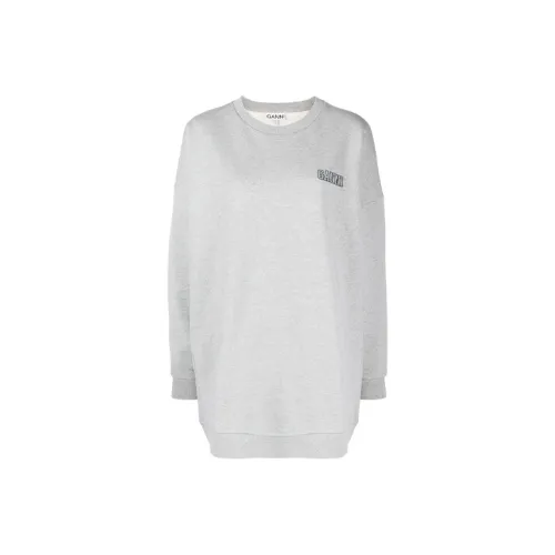 GANNI Серый Женские Свитшоты