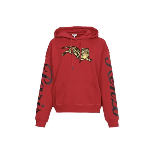 KENZO Женские свитшоты красного цвета