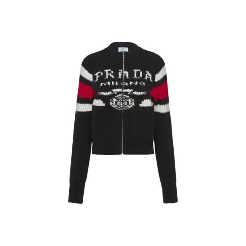 PRADA Черный Женские Кашемировые Свитеры