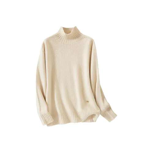 JINJU Абрикос Женские Свитера