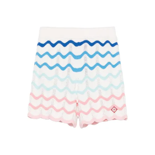 CASABLANCA FW24 Повседневные шорты Мужские Белые