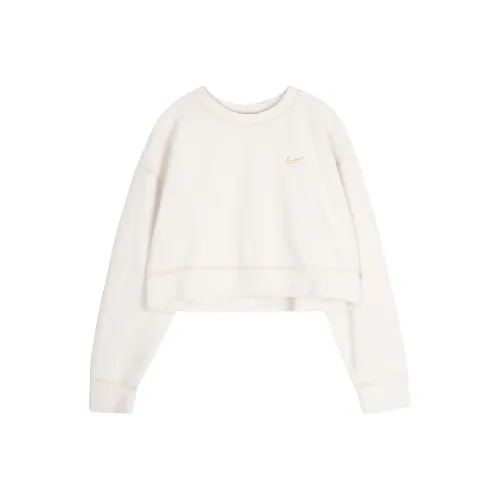 NIKE Золотой Женские Свитшоты