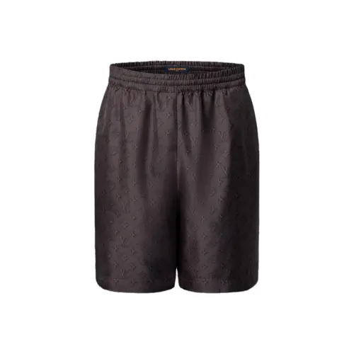 LOUIS VUITTON SS25 Повседневные шорты Мужские Коричневые
