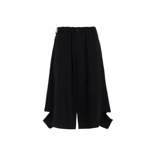 Yohji Yamamoto Pour Homme SS25 Повседневные шорты Мужские Черные