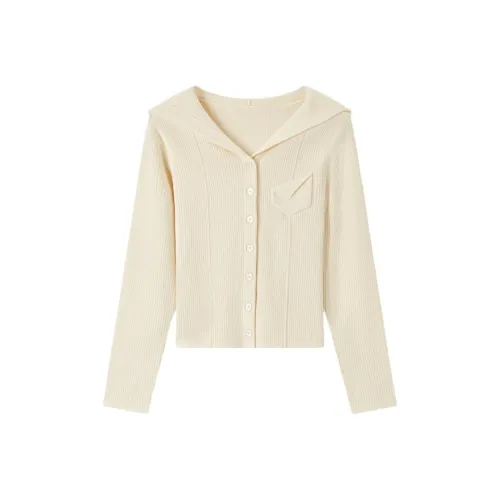 EICHITOO Ecru 20 Женская Трикотажная