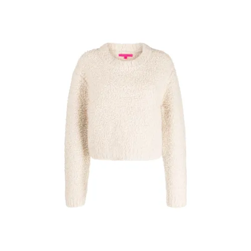 The Elder Statesman FW23 Свитер Женский Айвори Белый