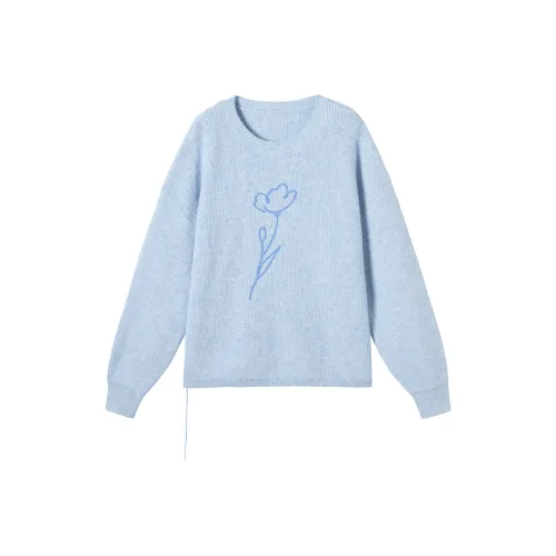 DIALOGUE Кислородный синий Женские Свитеры