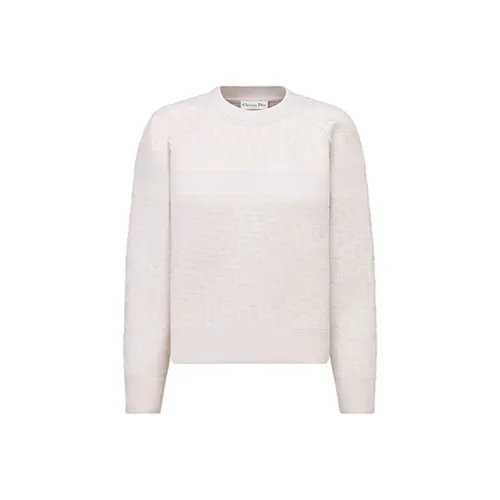 DIOR SS21 Облегающий свитер Женский Белый