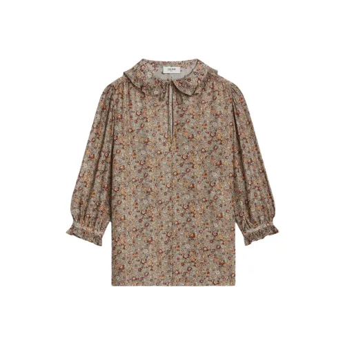 CELINE Рубашка Женская Многоцветная