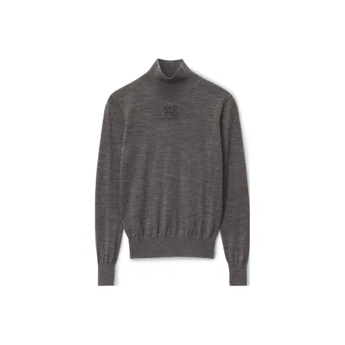 alexander wang Серые Женские Свитеры