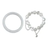 Браслет "Белый Лунный Свет" + Браслет