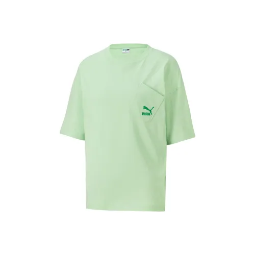 PUMA T-Shirt Женская Мятно-Зеленая