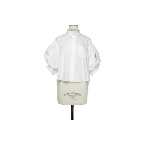 sacai Экрю Женские Рубашки