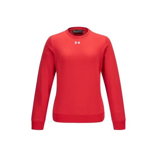 Under Armour Женские Толстовки Красного Цвета