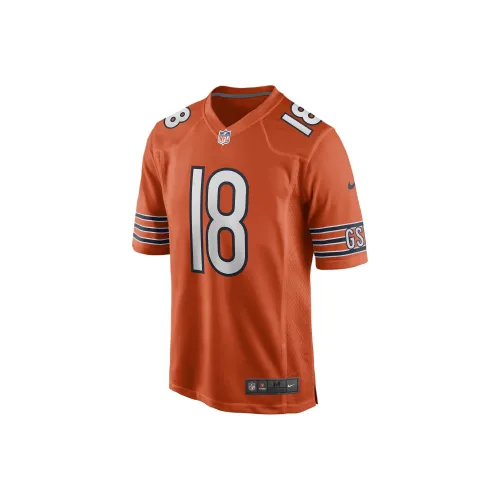 nike NFLChicago Bears FW24 Регби Джерси Caleb Williams Мужской Оранжевый