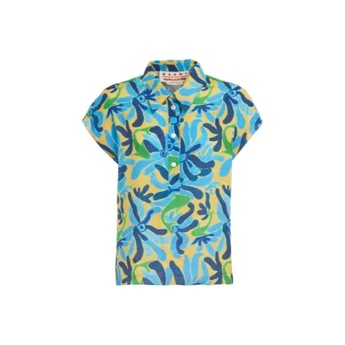 MARNI X NO VACANCY INN Co Бренд Многоцветные Женские Футболки