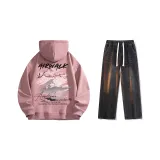 Set (Пыльно-розовый Стандартное издание + Черные Джинсы)
