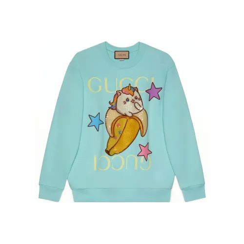 GUCCI Love Parade FW22 Толстовка Женская Синяя