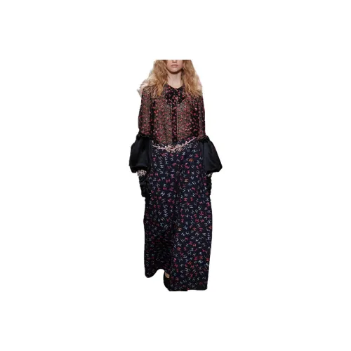 CHANEL 24 Весенний Летний Новый Приход Рубашка Женская Черная