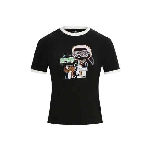Karl Lagerfeld T-Shirt Женская Черная