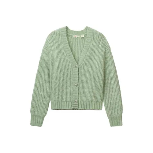 Levi's Свитер Женский Розовый Зеленый