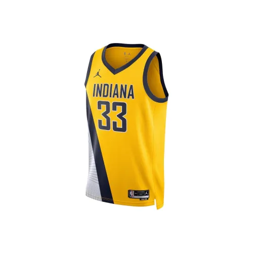 NBA Indiana Pacers Jordan Statement Edition Swingman Баскетбольная Джерси Унисекс Морской Синий