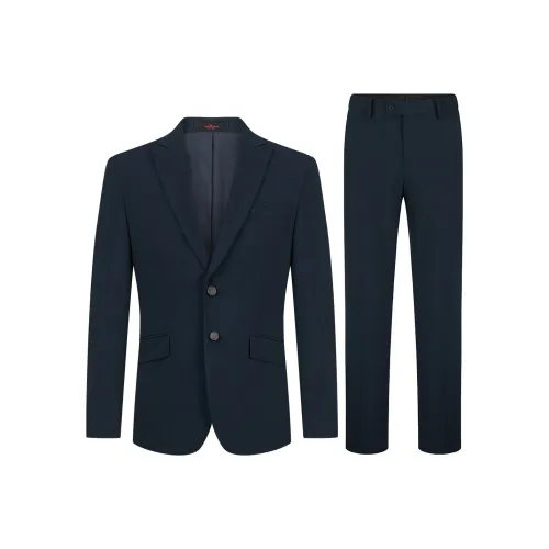 SEVEN Свадебный костюм для мужчин темно-синий