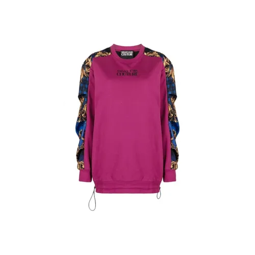 VERSACE JEANS COUTURE FW21 Свитшот Женский Розовый Красный