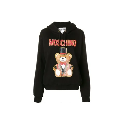 MOSCHINO Черные Женские Свитшоты