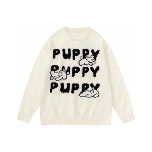 SOIE Белый Женские Свитеры