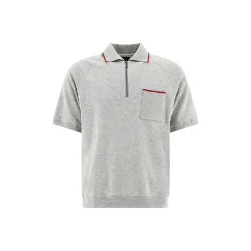 Beams Plus Поло Мужское Серое