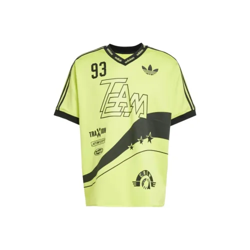 Adidas Originals ADILENIUM 2 SS24 Команда '93 Футбол Джерси Мужской Желтый Черный