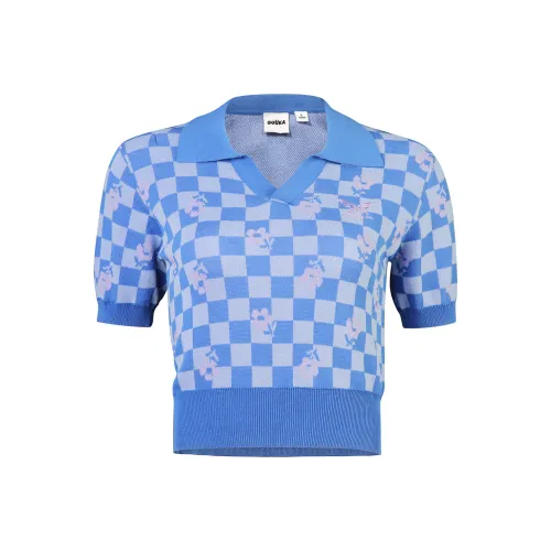 Guuka Синий Женские Поло