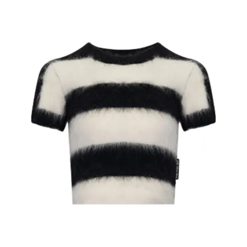 Ann Andelman Свитер Женский Черный Белый Полосы