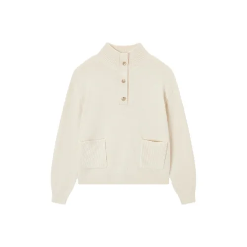 EICHITOO Овсяный Женский Трикотаж