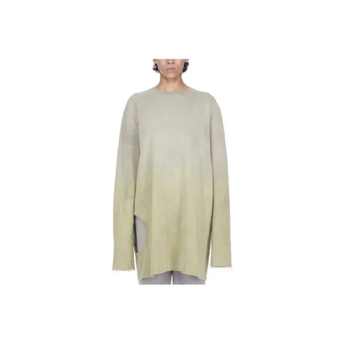 RICK OWENS Серо-зеленая Женская рубашка T