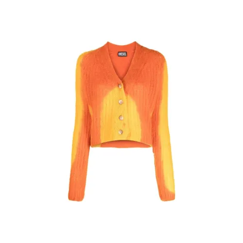 DIESEL FW22 Трикотаж Женский Оранжевый