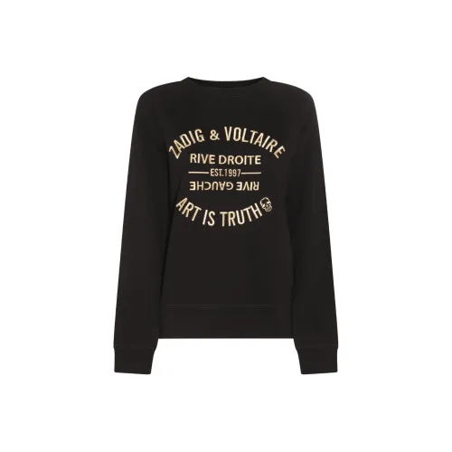 Zadig & Voltaire Черный Женские Свитшоты