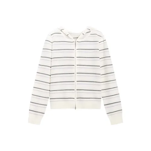 Fragment Sweater Women's Purple White