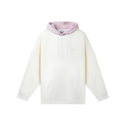 New Balance Бело-розовый Многоцветный Женские Толстовки