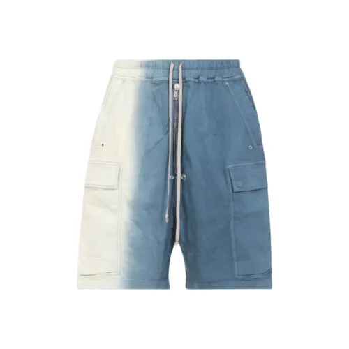 Rick Owens DRKSHDW SS25 Повседневные шорты Мужские Синие