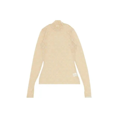 Marine Serre Бежевые Женские Рубашки T