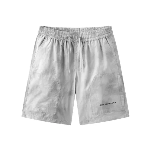 SEM R Повседневные шорты Мужские Серый тон