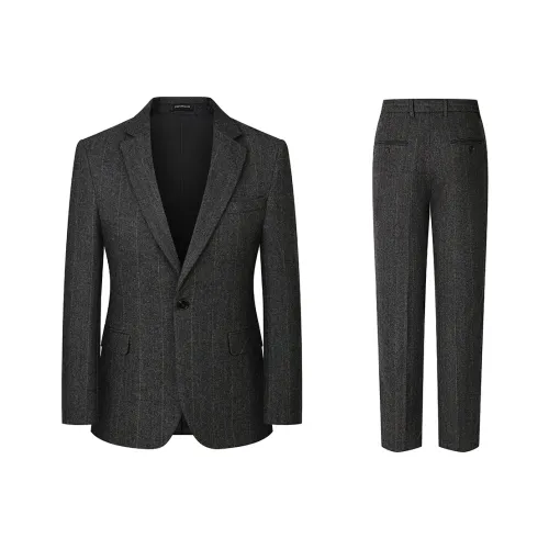 JOHNHOLLIS Деловой костюм мужской темно-серый