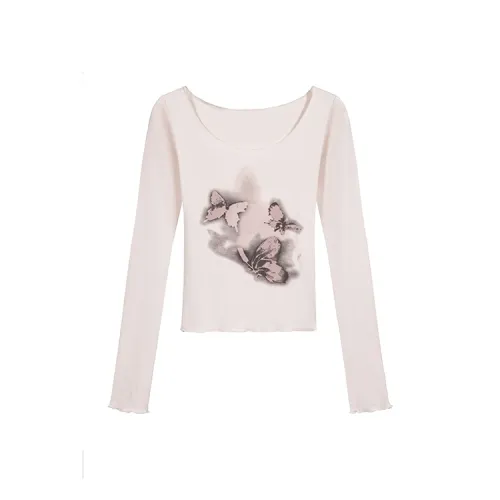 Local Gal T-Shirt Женская Бежевая