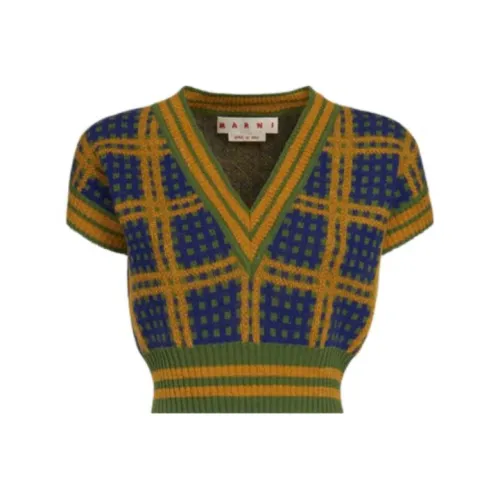 MARNI Зеленые Женские Свитеры