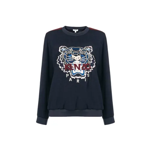 KENZO Женские свитшоты чернильно-синего цвета