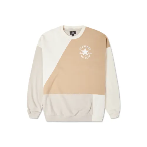 Конверс Хаки-бежевый Смешанный цвет Женские Свитшоты