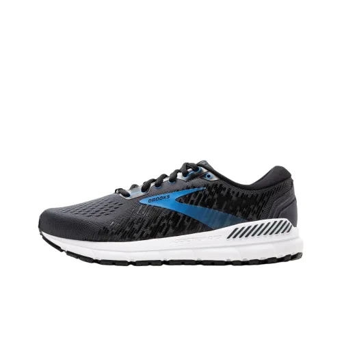 Brooks Addiction GTS 15 Противоскользящий устойчивый к истиранию низкий топ повседневная беговая обувь мужская серо-синяя
