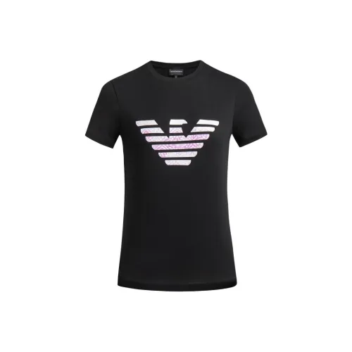 EMPORIO ARMANI Черные Женские Футболки
